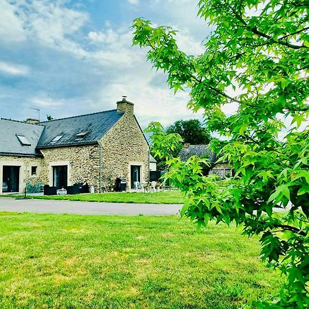 Au Petit Bonheur De Claire Et Jo Bed and Breakfast La Chapelle-Caro Exteriör bild
